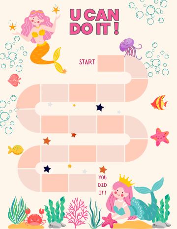 MERMAID REWARD CHART