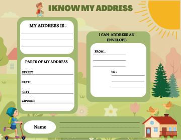 _Phone Number and Address Preschool Curriculum