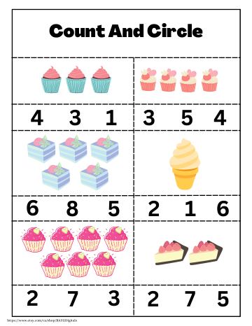 COUNT AND CIRCLE 02