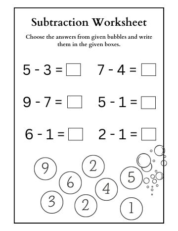 SUBTRACTION 03