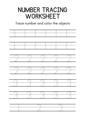 TRACING NUMBERS 01