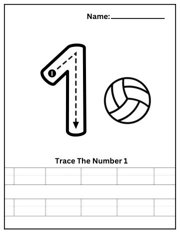 TRACING NUMBERS 03