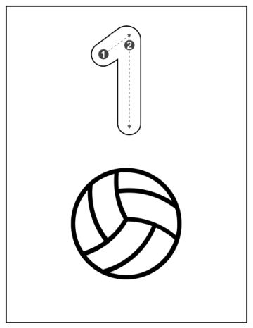 TRACING NUMBERS 10