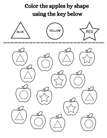 COLOR THE SHAPE