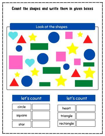 COUNT THE SHAPES