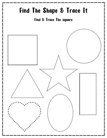 FIND THE SHAPE AND TRACE IT (1)