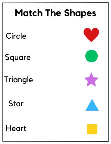 MATCH THE SHAPES