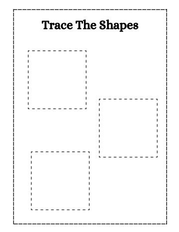 TRACE THE SHAPES