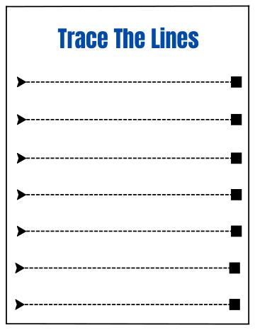 Trace the lines