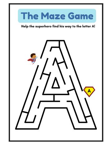 _Maze Worksheet
