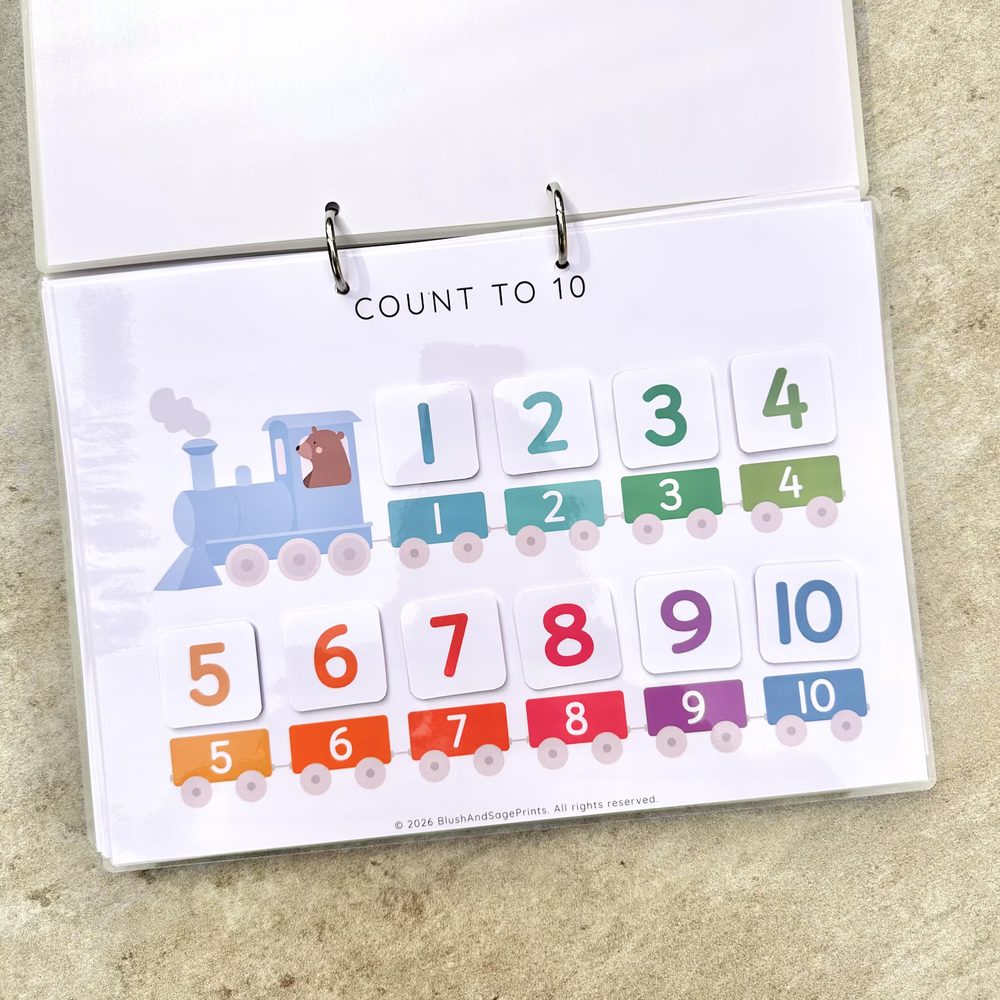 Toddler Busy Book — sách hoạt động cho bé — ảnh 7