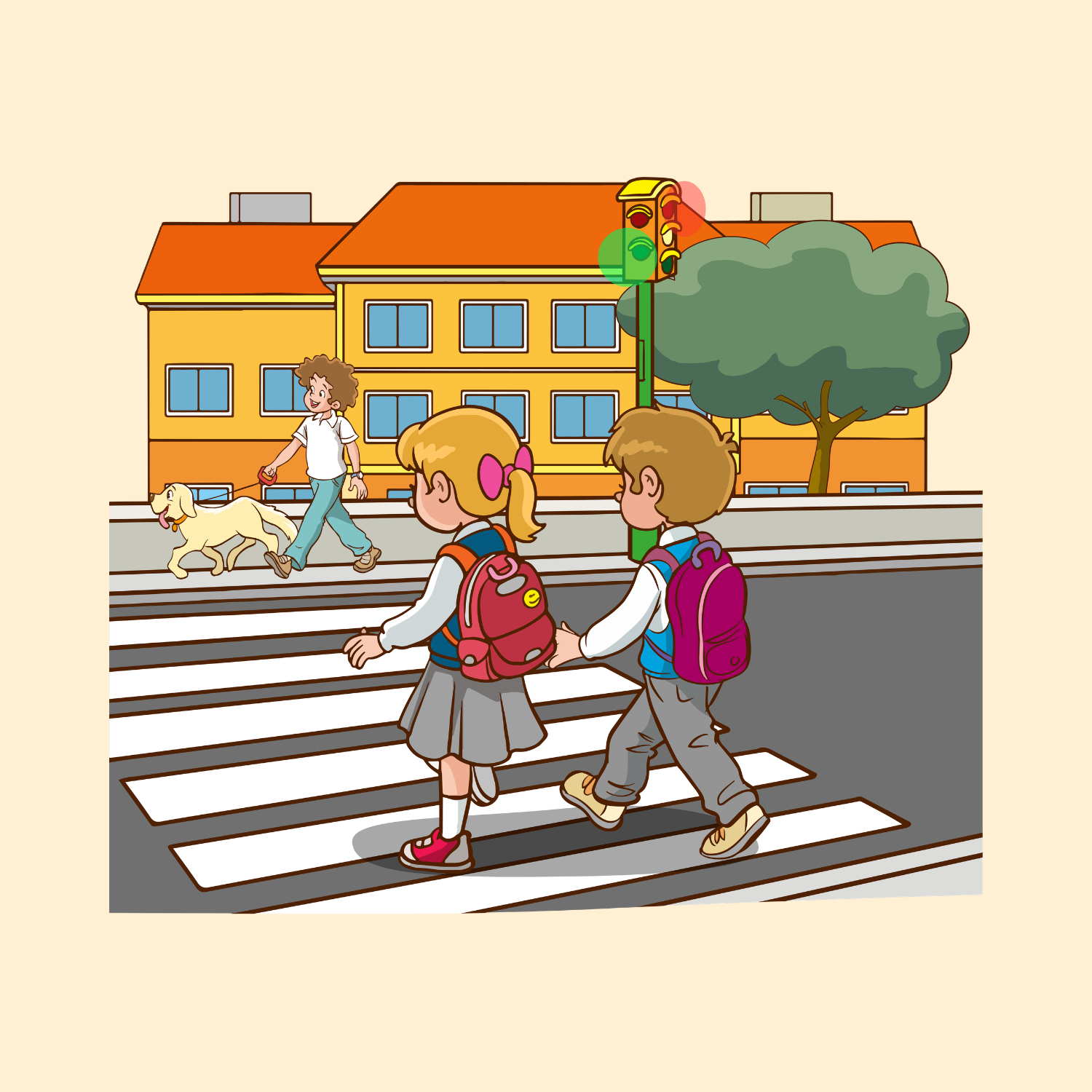 go to school