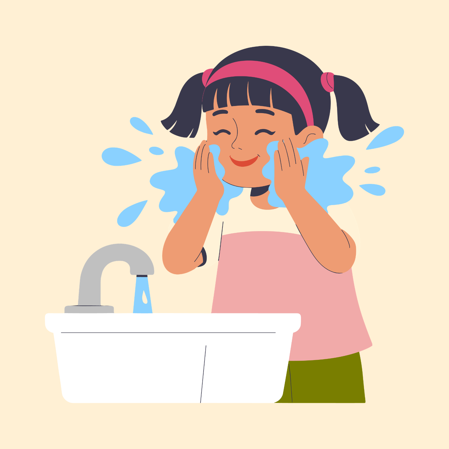 wash