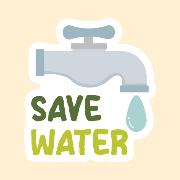 save water