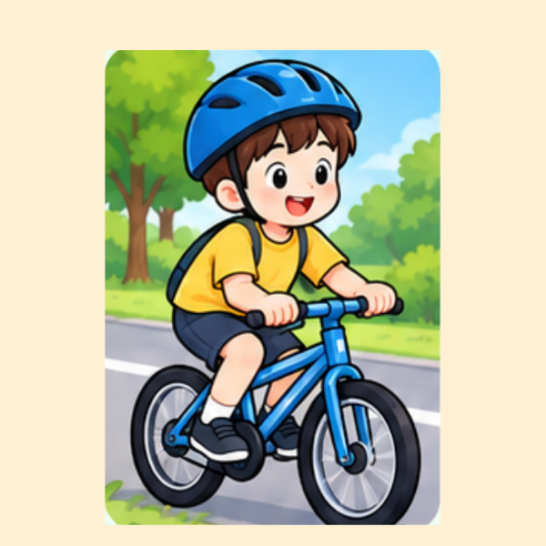 ride a bike