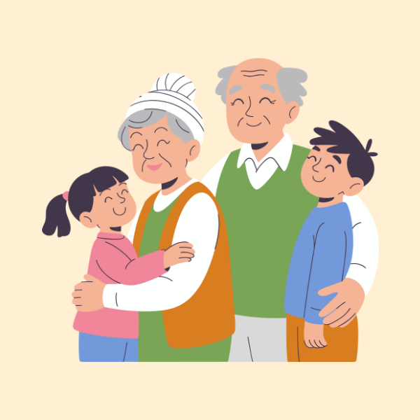 visit my grandparents