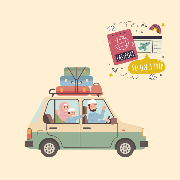 go on a trip