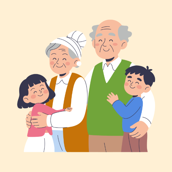 visit my grandparents