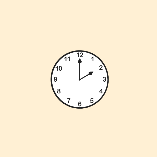 two o'clock